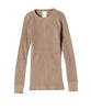 HYKE / LONG-SLV TEE / CREAM / 12401