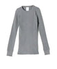 HYKE / LONG-SLV TEE / CHARCOAL / 12401