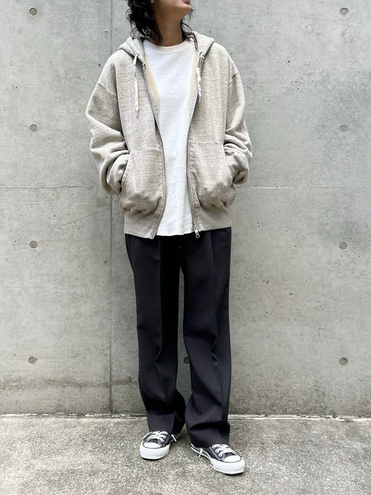 THE SHINZONE / COTTON PROJECT ZIP-UP HOODIE / GRAY / 26SMSCU01