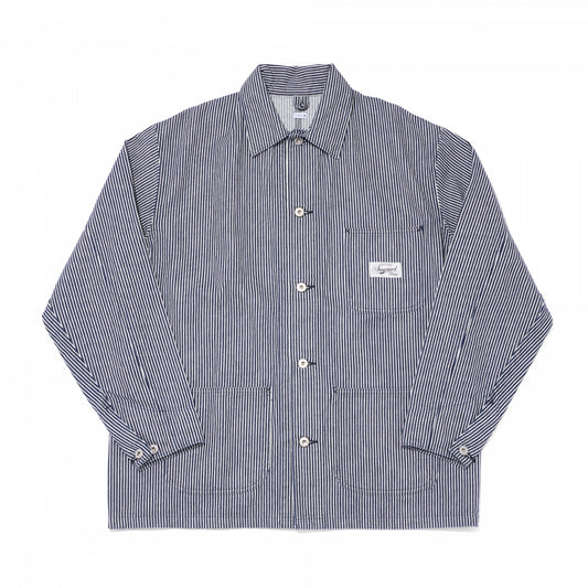 SEQUEL / COVERALL JACKET / HICKORY / SQ-25SS-JK-01