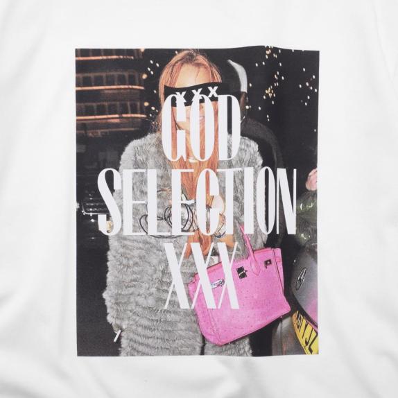 GOD SELECTION XXX / T-SHIRT / WHITE / GX-S25-ST-01