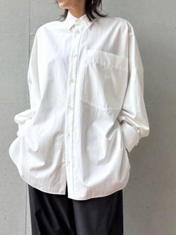 någonstans / over shirt / Salt / 470JS830-0051