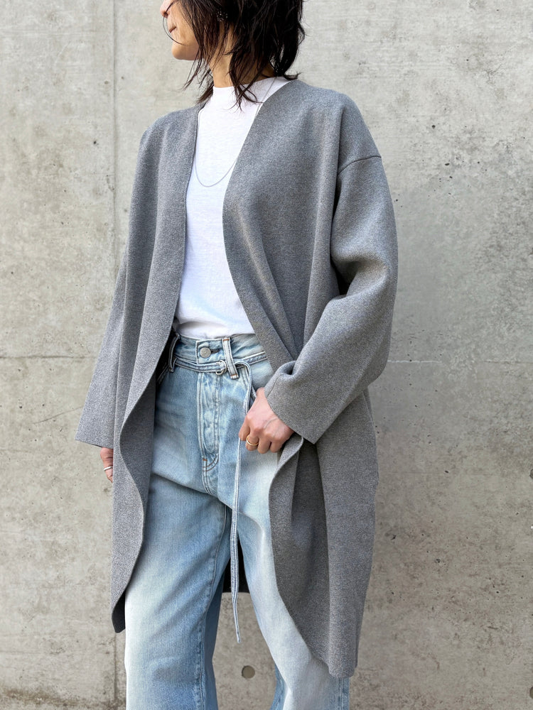 GALERIE VIE / ミラノリブモーニングコート / GRAY / 230861081030