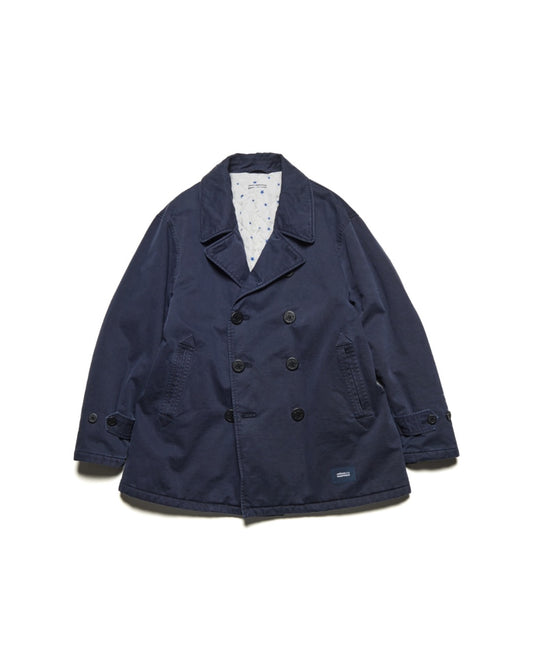 uniform expriment / MILITARY PEA COAT / NAVY / UE- 262000
