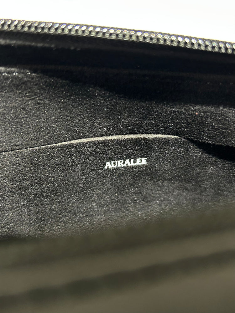 AURALEE / LEATHER SQUARE BAG MADE BY AETA / BLACK / A25ABO1AE