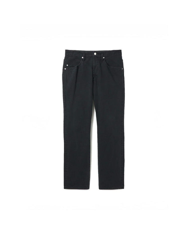 nonnative / TRUCKER 5P JEANS COTTON OXFORD / BLACK / NN-P4903