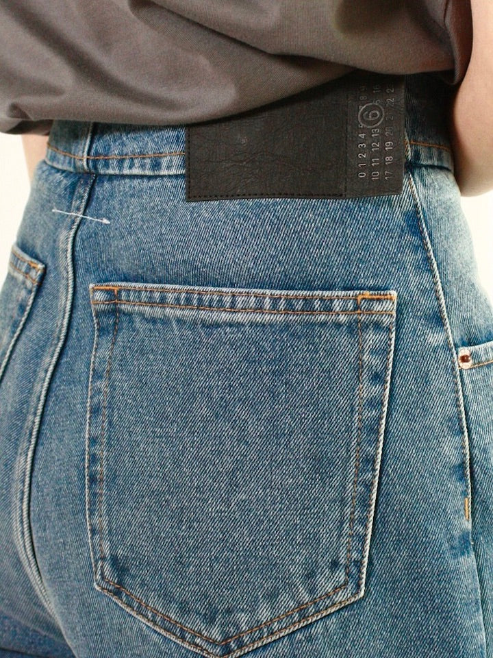 MM⑥ Maison Margiela / 5ポケットデニムパンツ / BLUE / S52LA0235