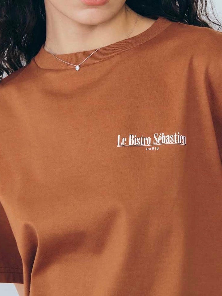 THE SHINZONE / BISTRO MENU TEE / CAMEL / 25SMSCU14