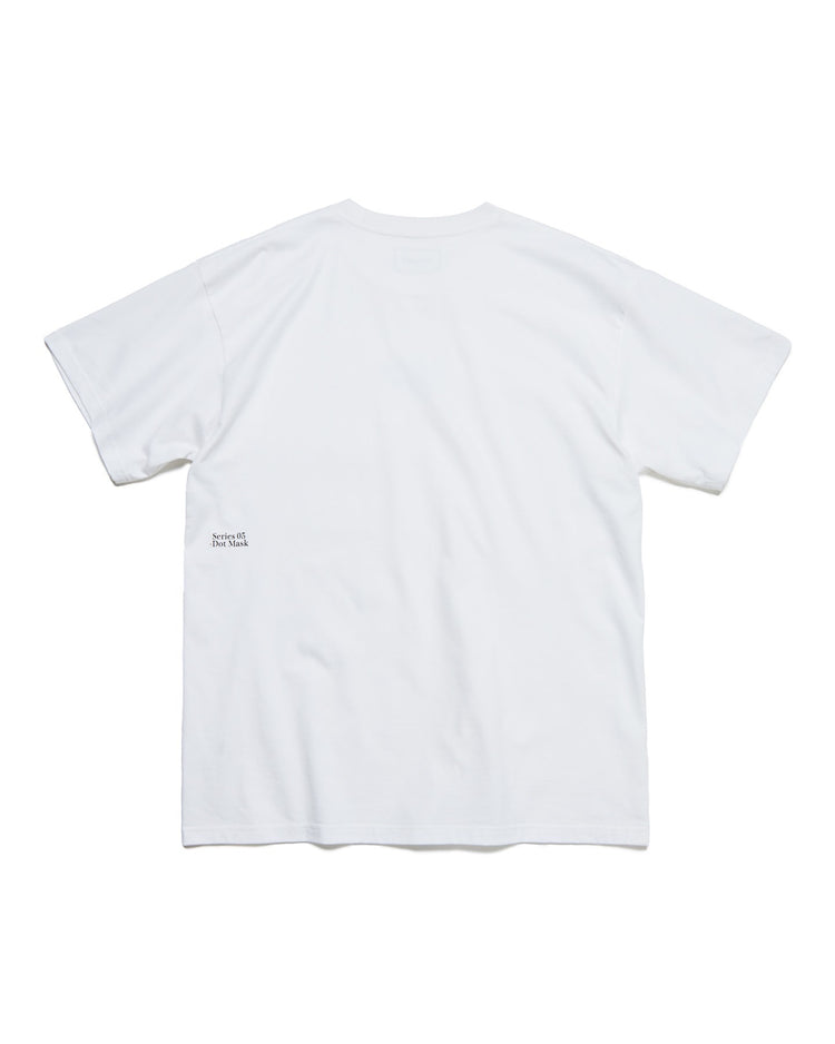 SOPHNET. / SIMON TAYLOR: DOT MASK TEE / WHITE / SOPH-250073