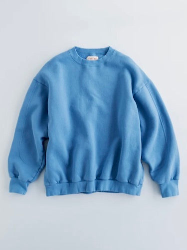 MEYAME / SWITCHING PATTERN SWEAT / SKY / MEY-2209