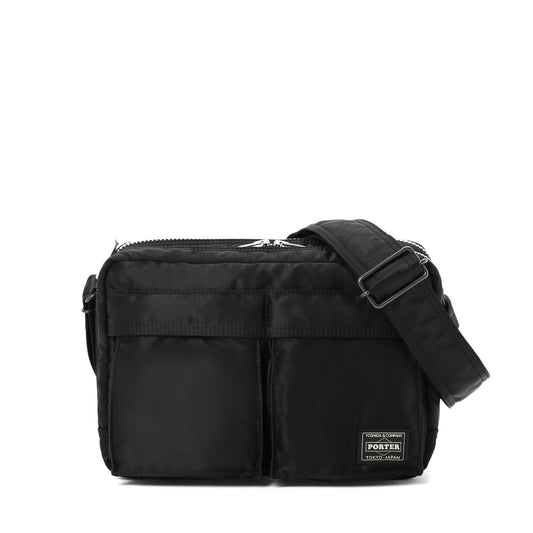 PORTER / TANKER SLING BAG W zip / 622-15154 / BLACK