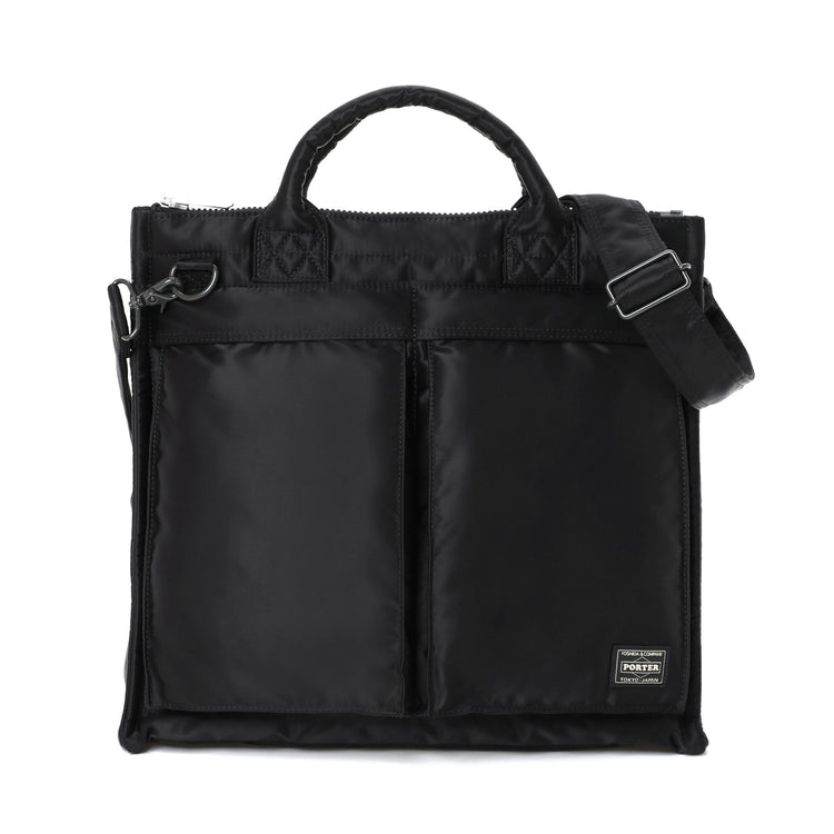 PORTER / TANKER SQUAER TOTE BAG(L)/ 622-27843 / BLACK