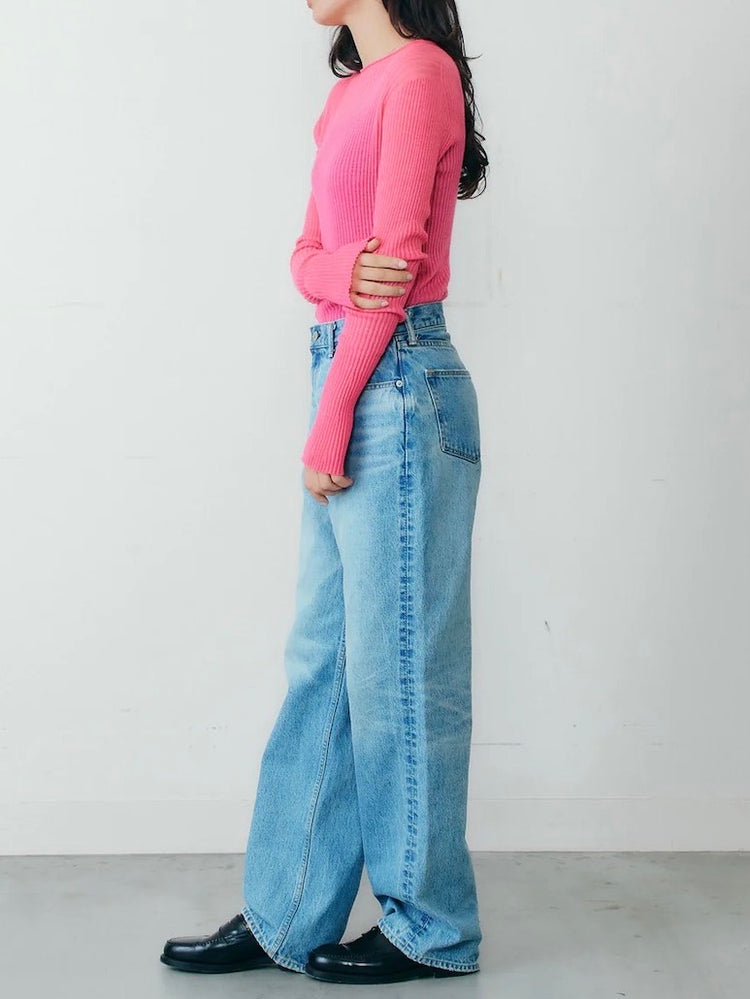 THE SHINZONE / HUDSON DENIM PANTS / BLUE / 25AMSPA02