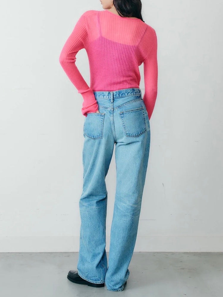 THE SHINZONE / HUDSON DENIM PANTS / BLUE / 25AMSPA02