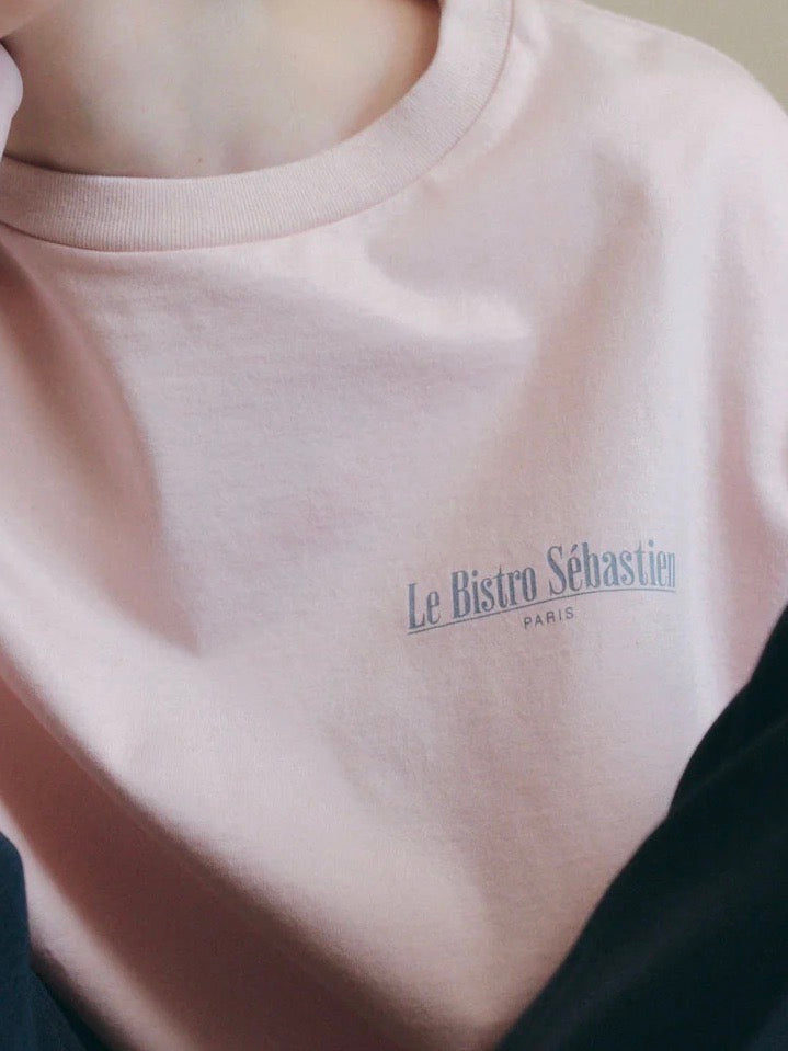 THE SHINZONE / BISTRO MENU TEE / PINK / 25SMSCU14