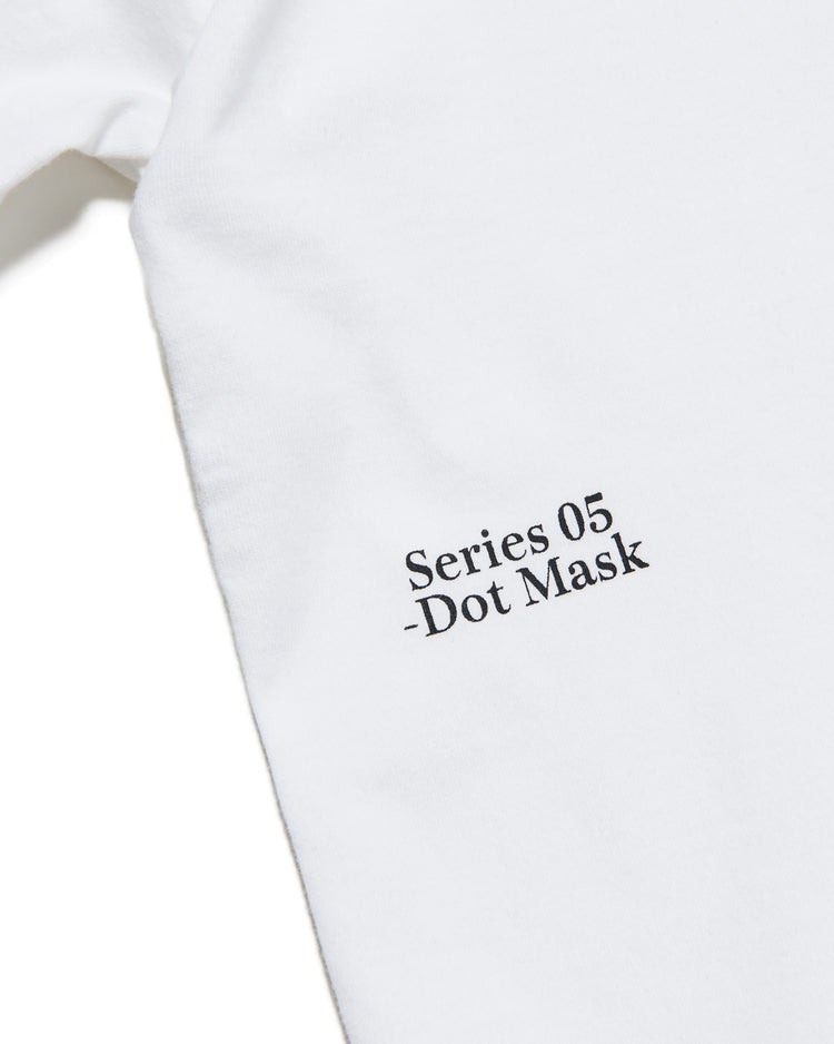 SOPHNET. / SIMON TAYLOR: DOT MASK TEE / WHITE / SOPH-250073