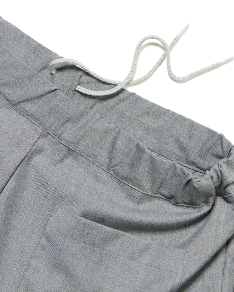 SOPHNET. / SUMMER STRETCH WOOL EASY SHORTS / GRAY / SOPH-250018