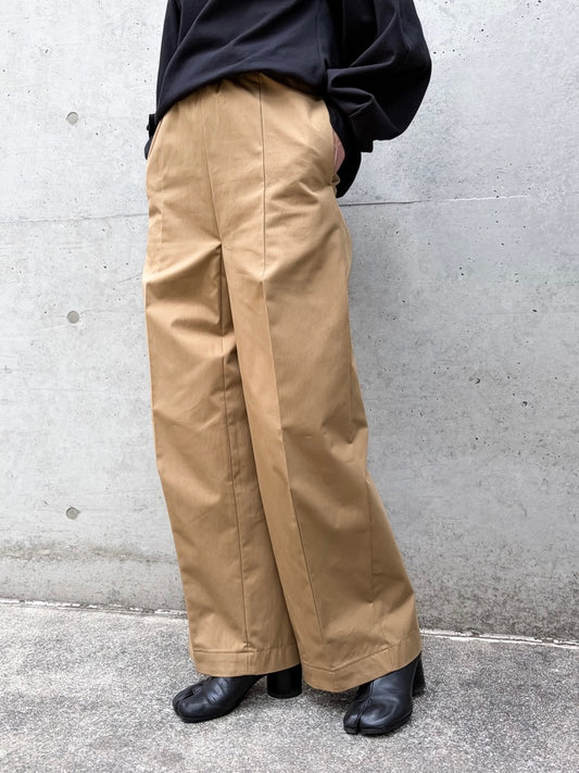 mtmodelist / WIDEパンツ / CAMEL / MG-P06-103