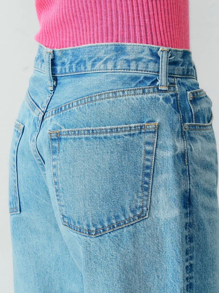 THE SHINZONE / HUDSON DENIM PANTS / BLUE / 25AMSPA02