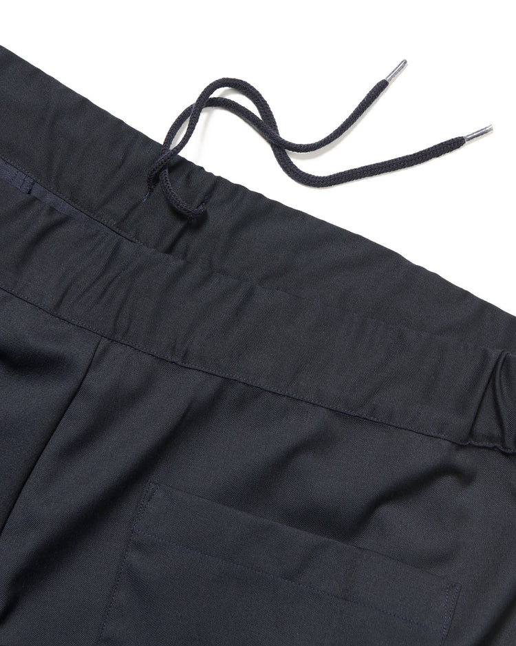 SOPHNET. / SUMMER STRETCH WOOL EASY SHORTS / NAVY / SOPH-250018