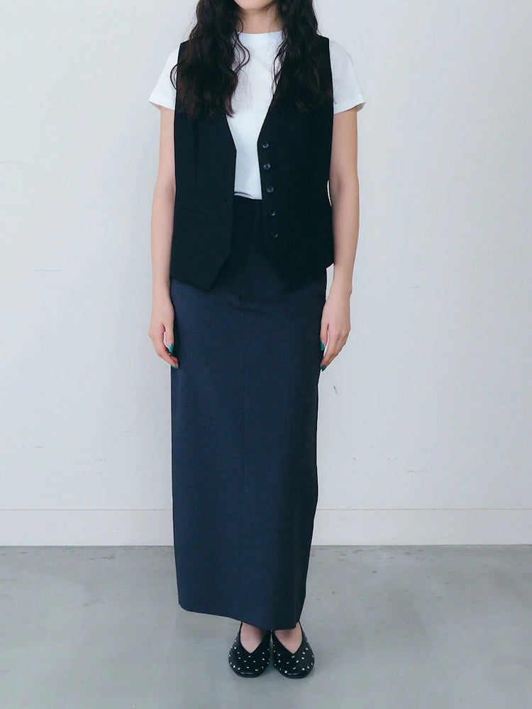 THE SHINZONE / CHRYSLER SKIRT / DARK GRAY / 24SMSSK02