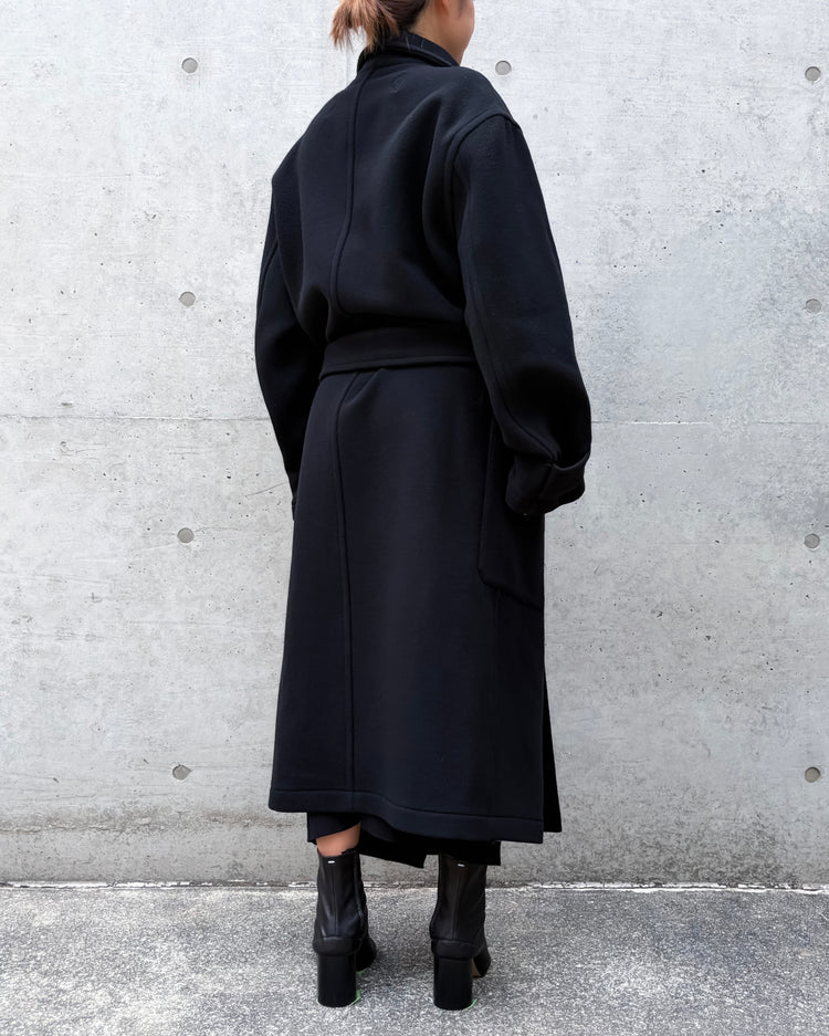 LEMAIRE / ラップコート / BLACK / CO1037 LF1116