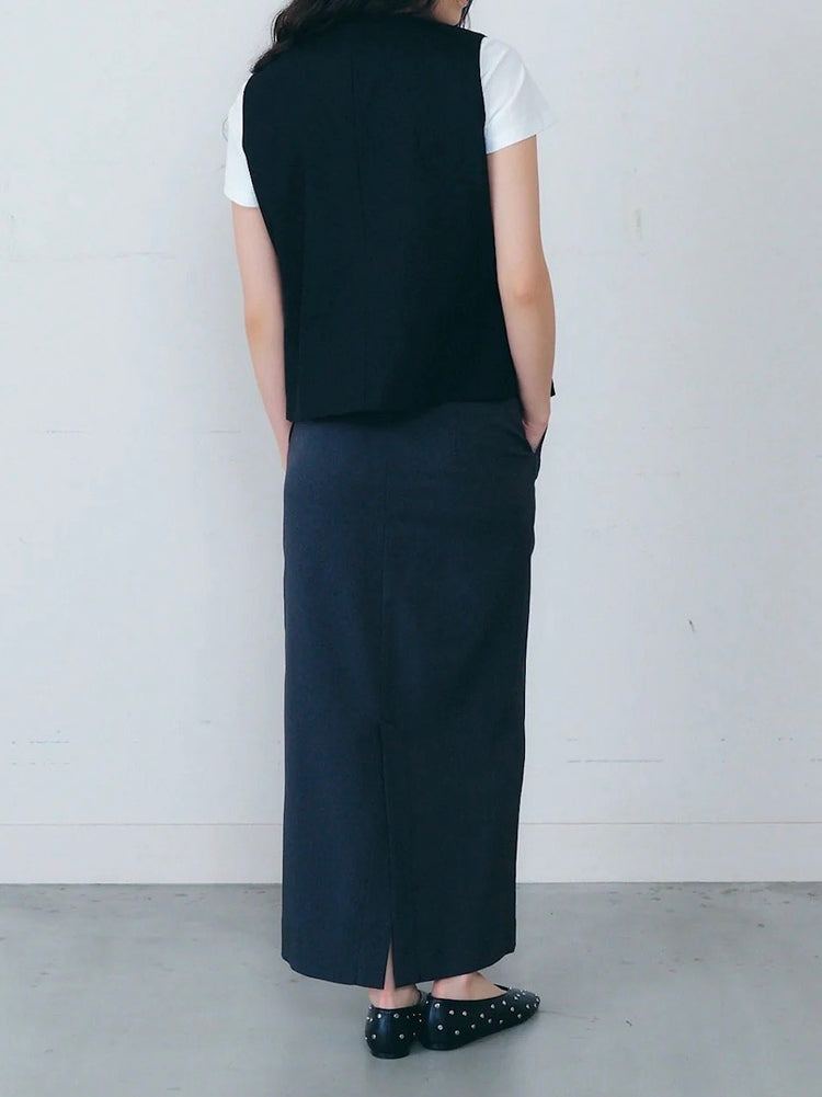 THE SHINZONE / CHRYSLER SKIRT / DARK GRAY / 24SMSSK02