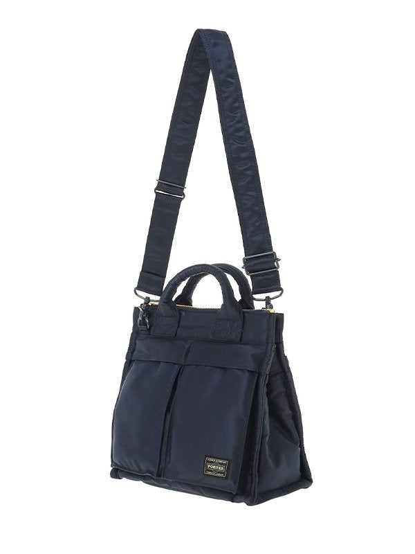 PORTER / TANKER SQUARE TOTE BAG / 622-27844 / IRON BLUE