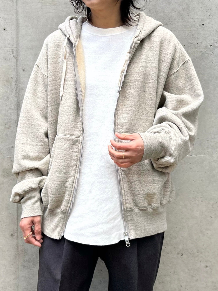 THE SHINZONE / COTTON PROJECT ZIP-UP HOODIE / GRAY / 26SMSCU01