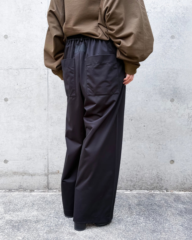 COGTHEBIGSMOKE / LUCY BAGGY TROUSERS / BLACK