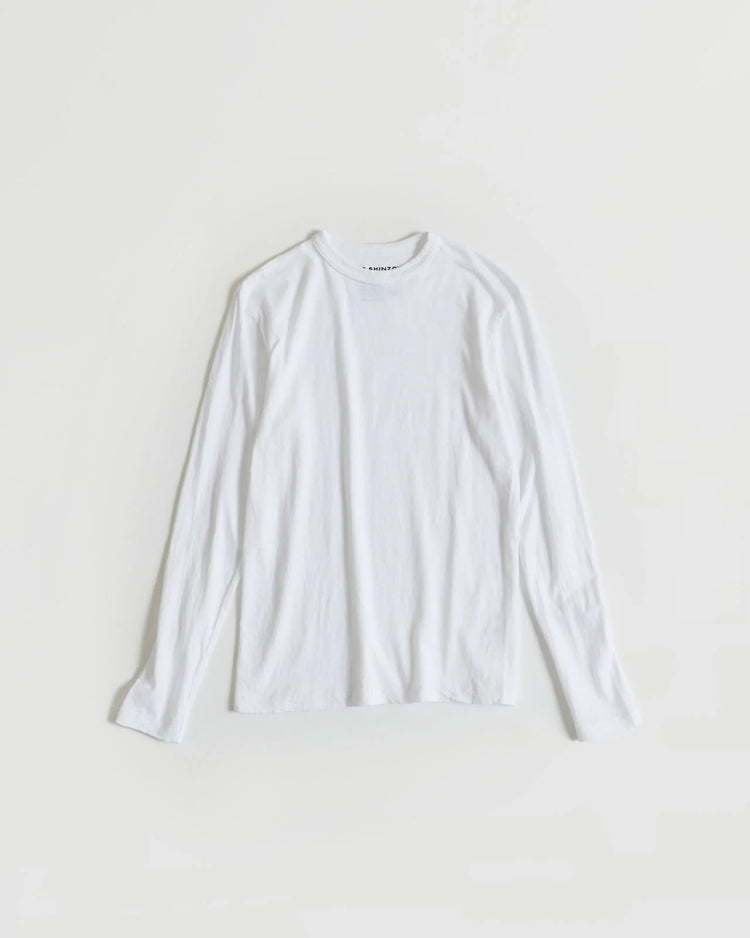 THE SHINZONE / GENERAL LONG SLEEVE / WHITE / 19AMSCU03