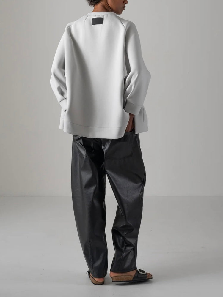 COGTHEBIGSMOKE / DAISY TOP / ICE GREY