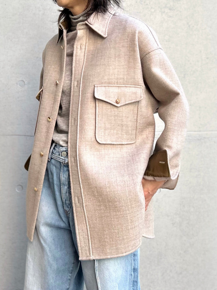 MADISONBLUE / CPO JK WOOL / BEIGE / MB254-1011