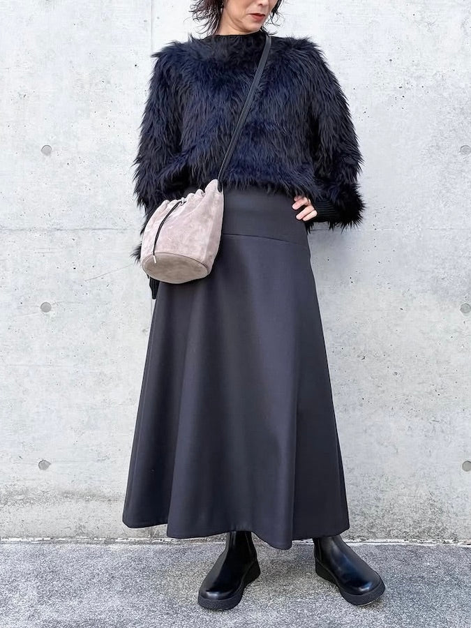 MM⑥ Maison Margiela / ドローストリング クロスボディ バケット / vision and black / SB2ZH0003P8572