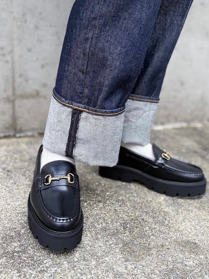 CAMINANDO / BIT LOAFERS BLACK / BLACK / 2505W