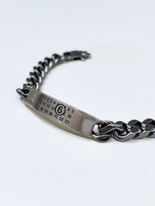 MM⑥ Maison Margiela / Chain Bracelet / Silver / SM6UY0049