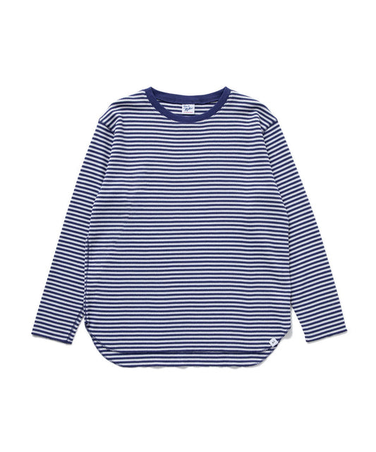 BEDWIN & THE HEARTBREAKERS / Miller Ex. THERMAL TEE "KILMER"・NAVY・24SB2157