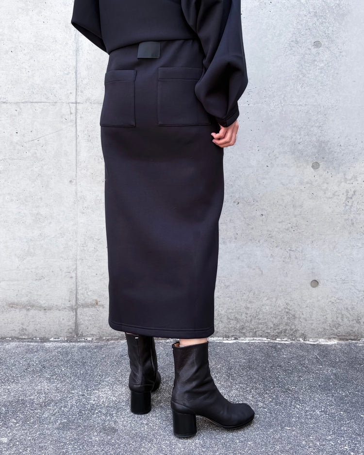 COGTHEBIGSMOKE / FIA SKIRT / BLACK