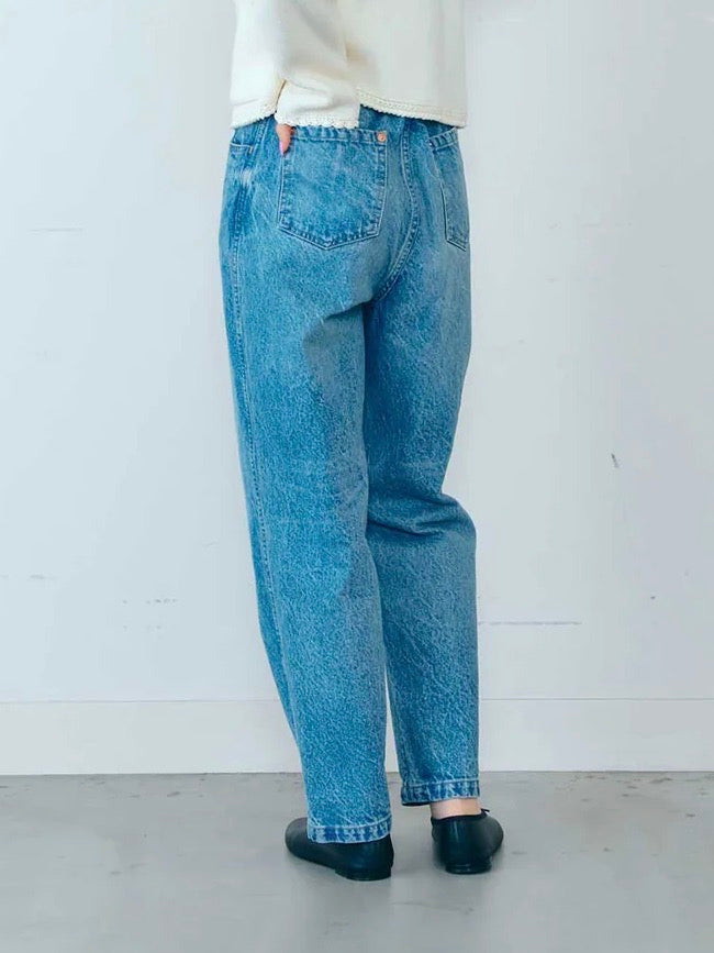 THE SHINZONE / NEW CARROT DENIM PANTS / BLUE / 25SMSPA03