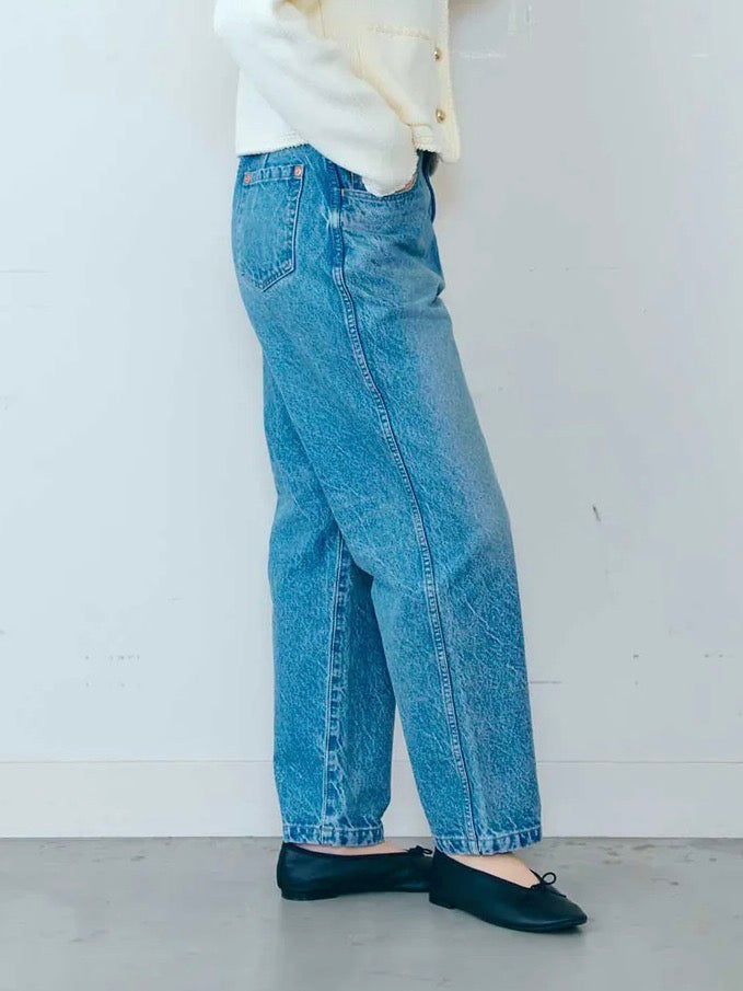 THE SHINZONE / NEW CARROT DENIM PANTS / BLUE / 25SMSPA03
