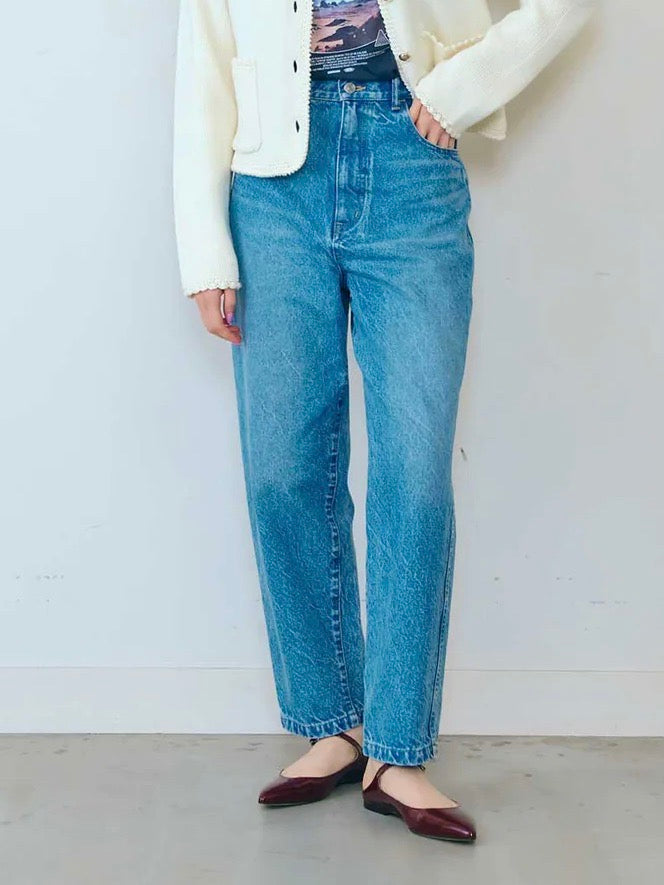 THE SHINZONE / NEW CARROT DENIM PANTS / BLUE / 25SMSPA03