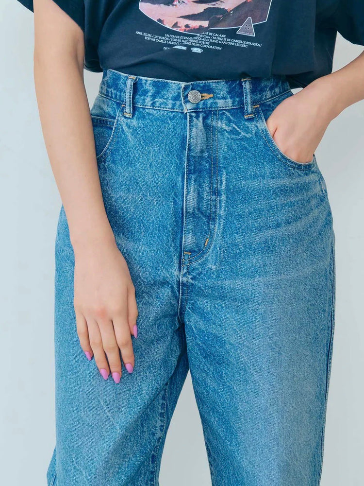 THE SHINZONE / NEW CARROT DENIM PANTS / BLUE / 25SMSPA03