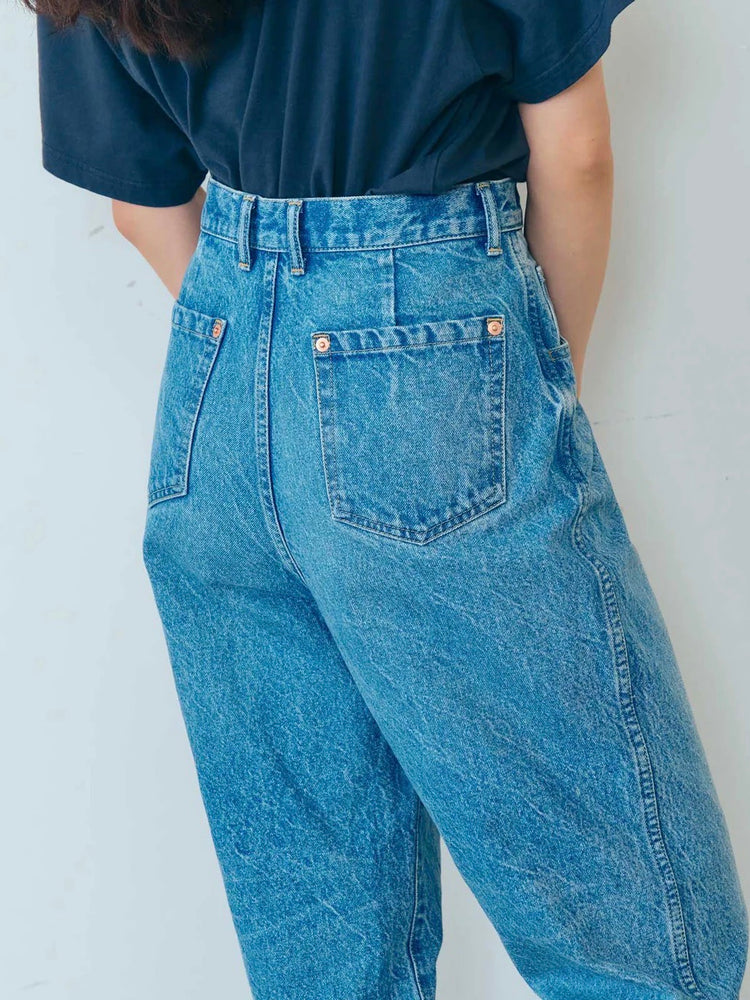 THE SHINZONE / NEW CARROT DENIM PANTS / BLUE / 25SMSPA03
