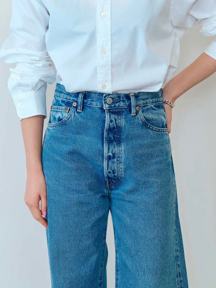 THE SHINZONE / NEW YORKER DENIM PANTS / BLUE / 25SMSPA12