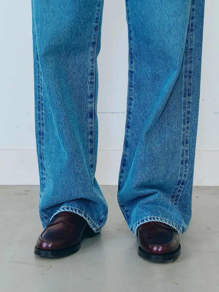 THE SHINZONE / NEW YORKER DENIM PANTS / BLUE / 25SMSPA12
