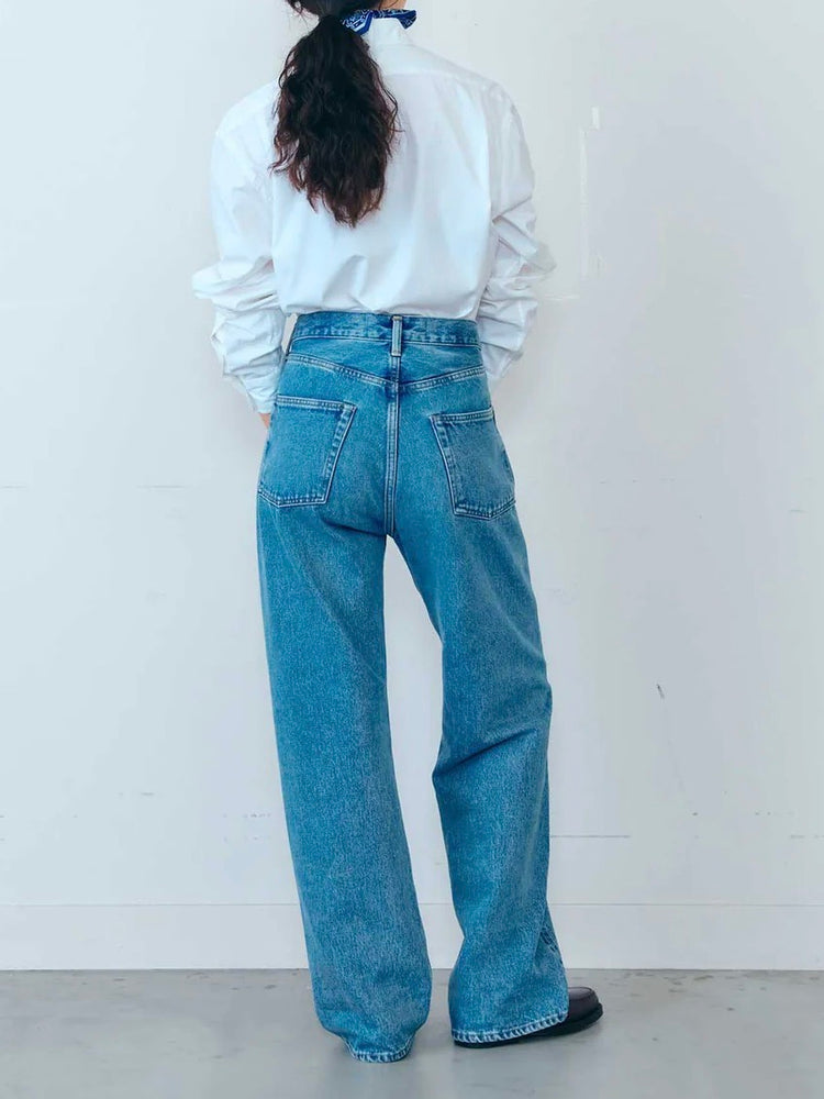 THE SHINZONE / NEW YORKER DENIM PANTS / BLUE / 25SMSPA12