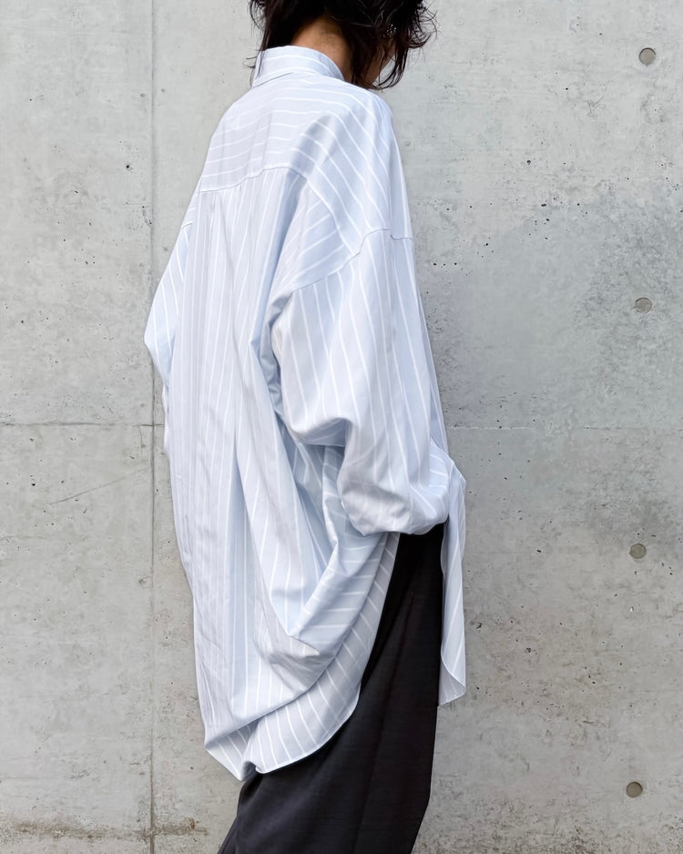 ENFÖLD / SLIT SHIRT / L.Mint / 300JS230-0171