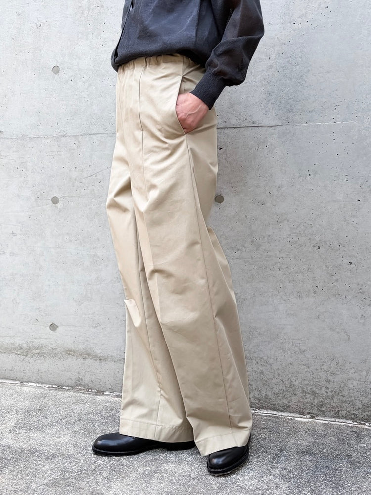 mtmodelist / WIDEパンツ / SAND BEIGE / MG-P06-103