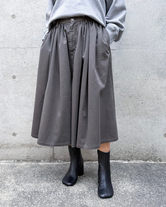 MM⑥ Maison Margiela / ギャザーキュロットスカート / KAHKI / S62MU0079M35435
