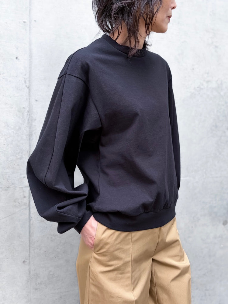 mtmodelist / ショートトレーナー / BLACK / MG-T08-121